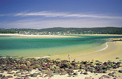 Merimbula Beach.