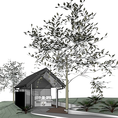Concept design for Cobargo amenities